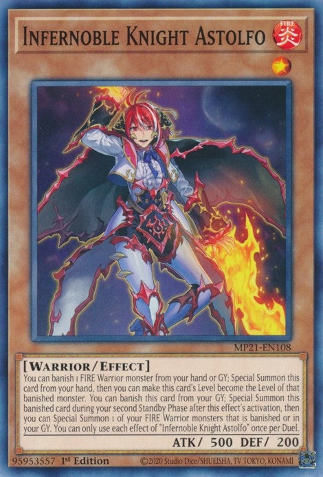 Infernoble Knight Astolfo (MP21-EN108) [MP21]