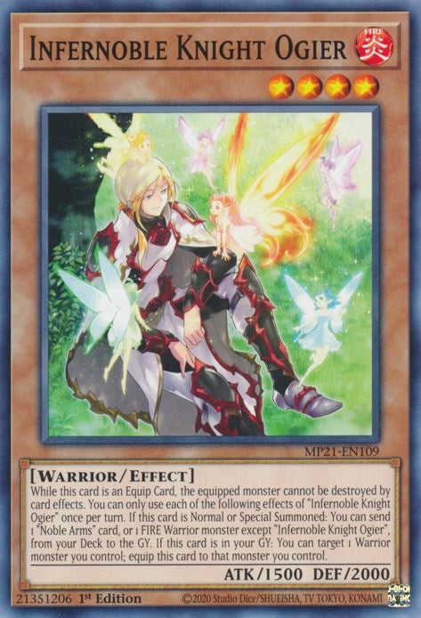 Infernoble Knight Ogier (MP21-EN109) [MP21]