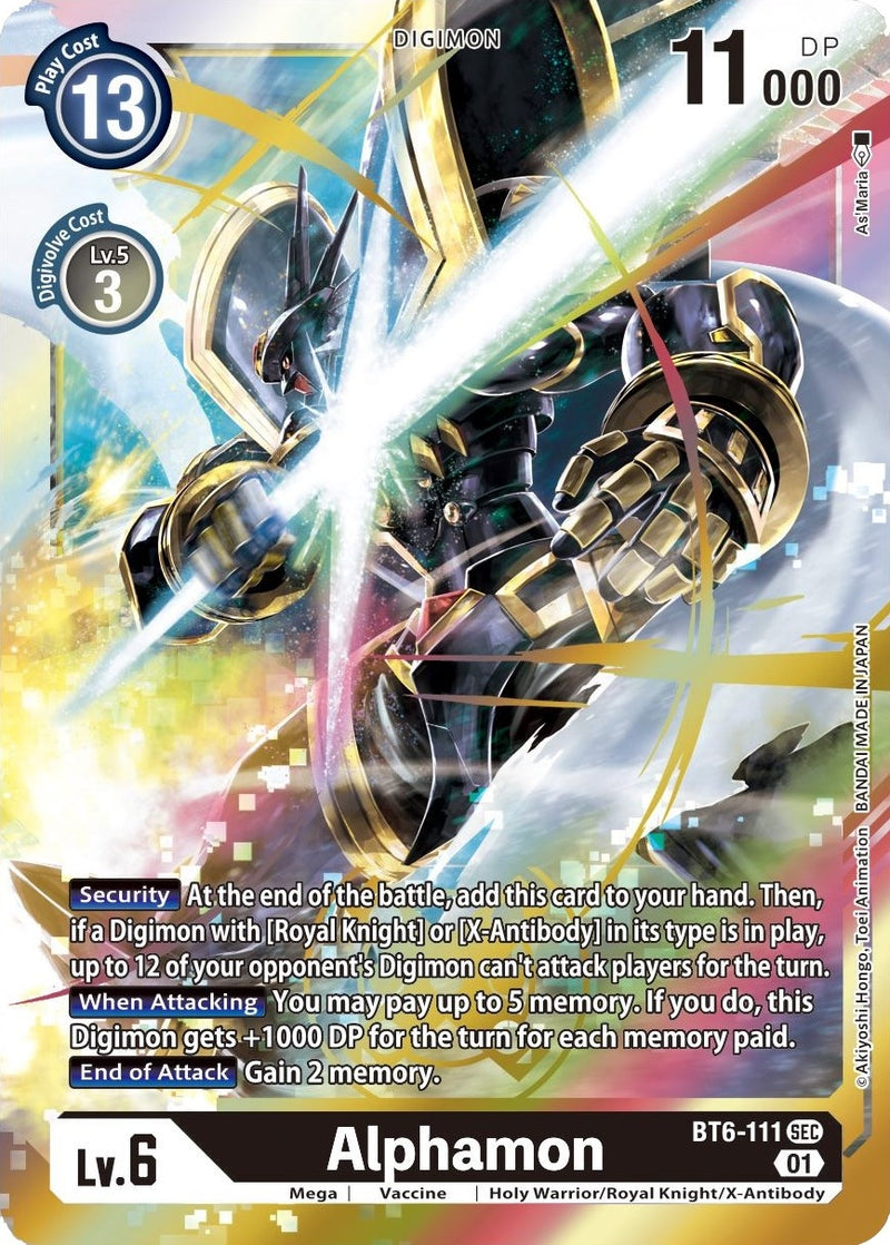 Image for Alphamon [Double Diamond]