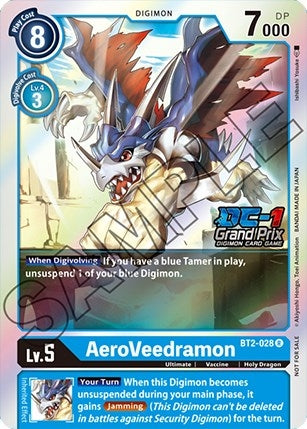 Image for AeroVeedramon (DC-1 Grand Prix) [Release Special Booster]