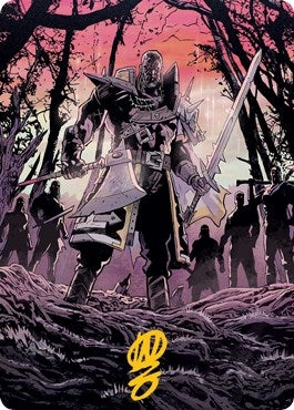 Tovolar Dire Overlord Art Card 07 81 Gold Stamped Signature (7) [ASMID]