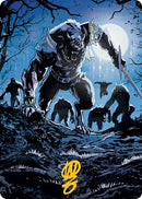 Tovolar the Midnight Scourge Art Card 08 81 Gold Stamped Signature (8) [ASMID]