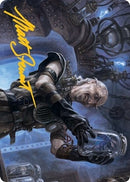 Delver of Secrets Art Card Gold Stamped Signature (21) [ASMID]