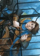 Locked in the Cemetery Art Card (26) [ASMID]