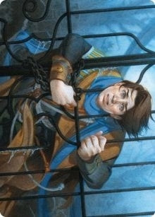 Locked in the Cemetery Art Card (26) [ASMID]