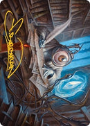 Unblinking Observer Art Card Gold Stamped Signature (31) [ASMID]
