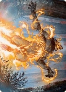 Burn the Accursed Art Card (42) [ASMID]