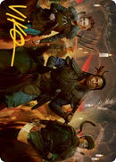 Candlelit Cavalry Art Card Gold Stamped Signature (48) [ASMID]