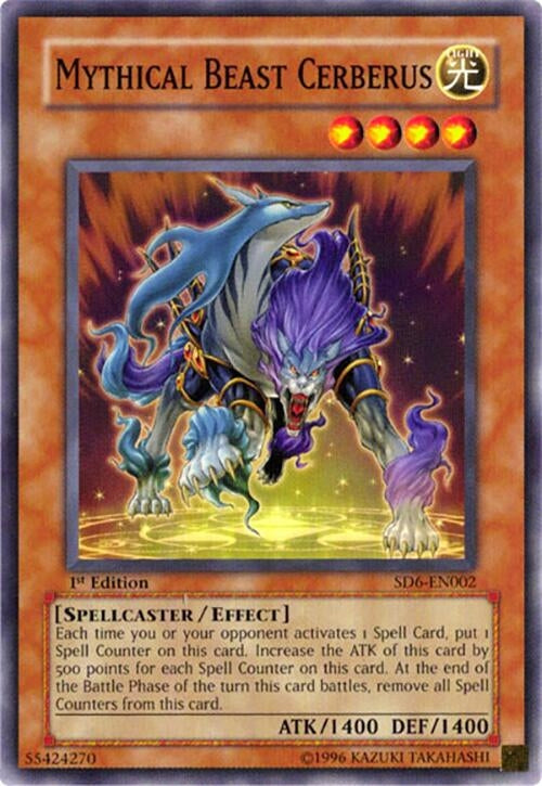 Mythical Beast Cerberus (SD6-EN002)