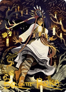 Candlegrove Witch Art Card 76 81 Gold Stamped Signature (76) [ASMID]