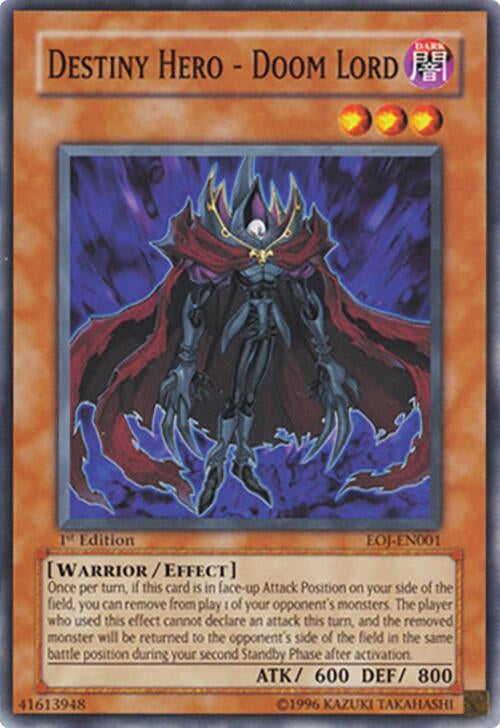 Destiny Hero Doom Lord (EOJ-EN001)