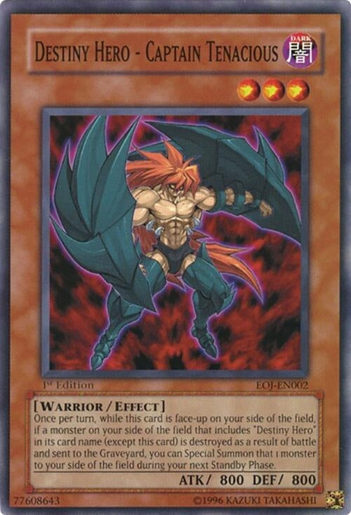 Destiny Hero Captain Tenacious (EOJ-EN002)