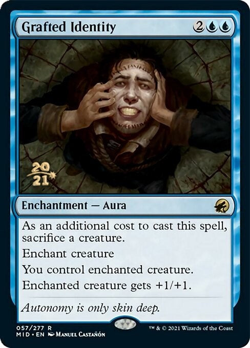 Grafted Identity [Innistrad: Midnight Hunt Prerelease Promos]