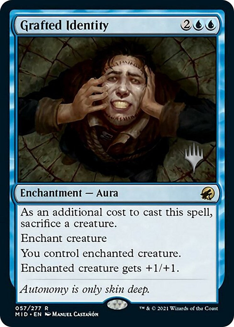 Grafted Identity (Promo Pack) [Innistrad: Midnight Hunt Promos]
