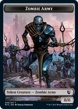 Zombie Army Zombie 005 Double sided Token [MIC]