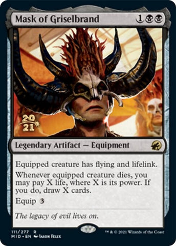 Mask of Griselbrand [Innistrad: Midnight Hunt Prerelease Promos]
