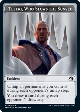 Emblem Teferi Who Slows the Sunset (17) [MID]