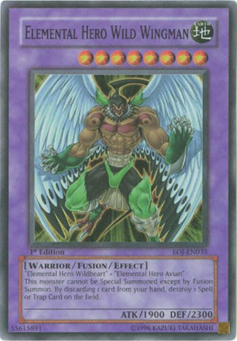 Elemental Hero Wild Wingman (EOJ-EN035)