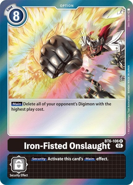 Image for Iron-Fisted Onslaught [Double Diamond]