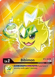 Image for Bibimon (Box Topper) [Double Diamond]
