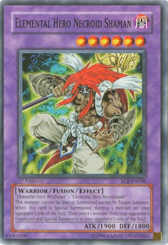 Elemental Hero Necroid Shaman (EOJ-EN036)