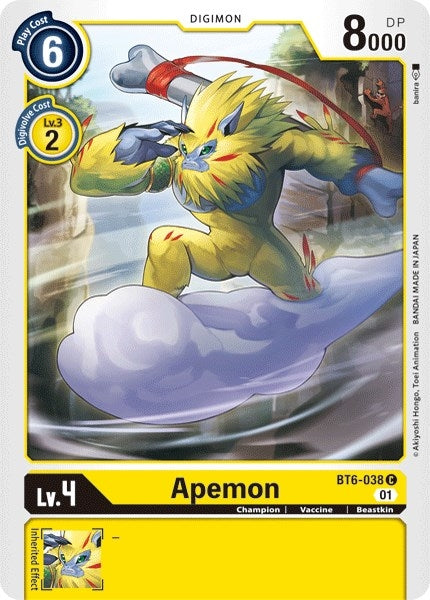 Image for Apemon [Double Diamond]