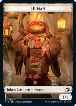 Human 001 Elemental 007 Double sided Token [MID]