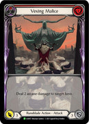 Image for Vexing Malice (Red) (Extended Art) [Flesh and Blood: Promo Cards]