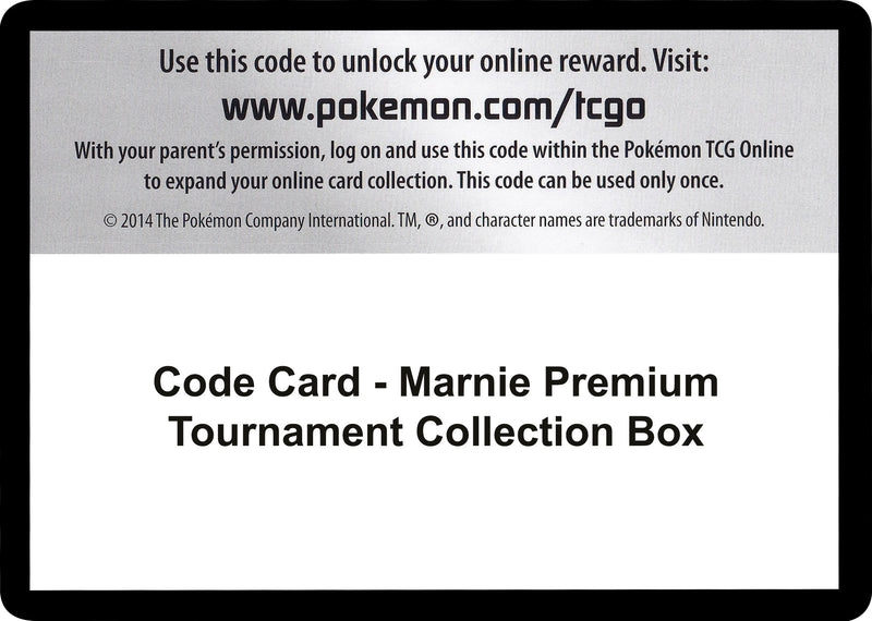 Code Card Marnie Premium Tournament Collection Box [MCAP]