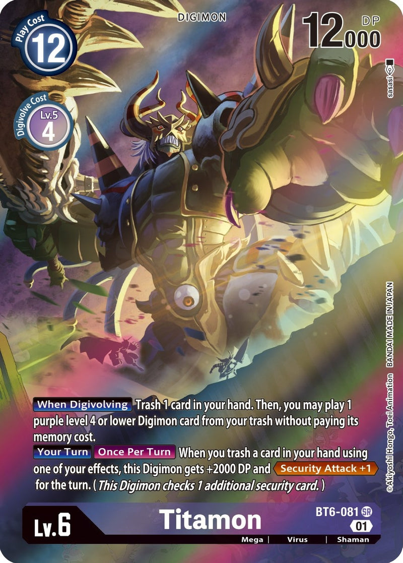 Image for Titamon (Alternate Art) [Double Diamond]