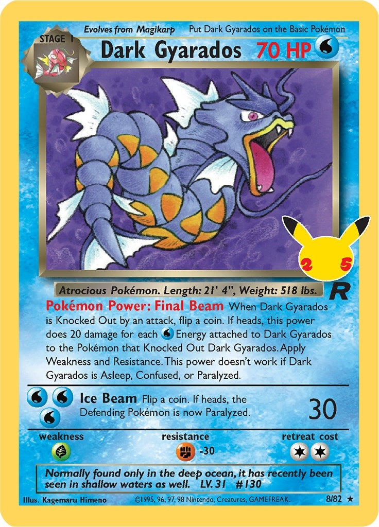 Dark Gyarados (8/82) [CCC]