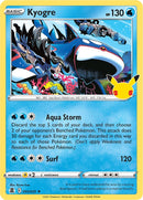 Kyogre (003/025) (Celebrations)