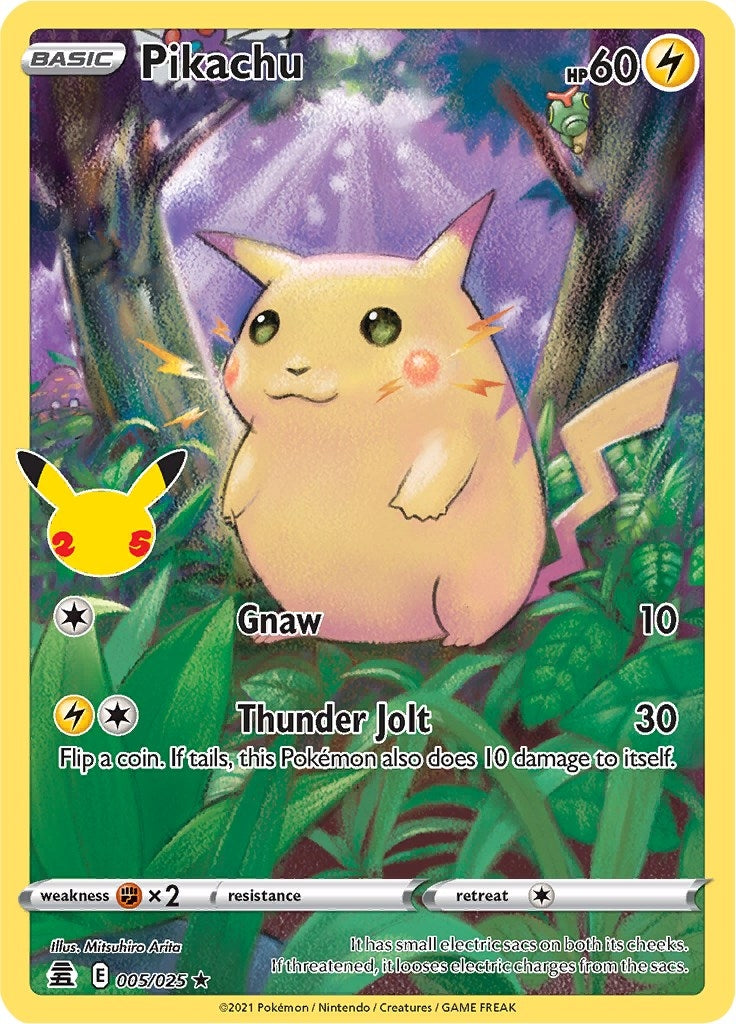 Pikachu (005/025) [CLB]