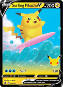 Surfing Pikachu V (008/025) [CLB]