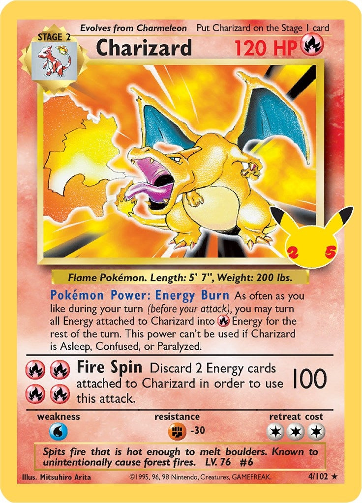 Charizard (4/102) (Celebrations: Classic Collection)