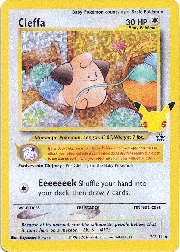Cleffa (20/111) (Celebrations: Classic Collection)
