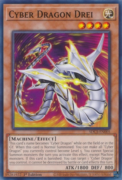 Cyber Dragon Drei (SDCS-EN005) [SDCS]