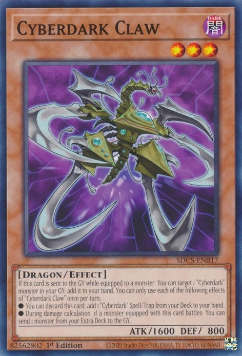 Cyberdark Claw (SDCS-EN017) [SDCS]