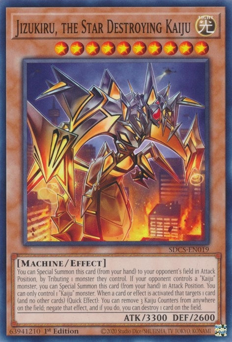 Jizukiru the Star Destroying Kaiju (SDCS-EN019) [SDCS]