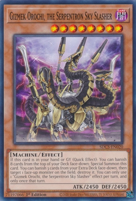 Gizmek Orochi the Serpentron Sky Slasher (SDCS-EN020) [SDCS]
