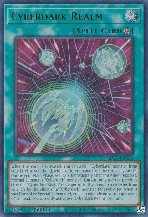 Cyberdark Realm (SDCS-EN023) [SDCS]
