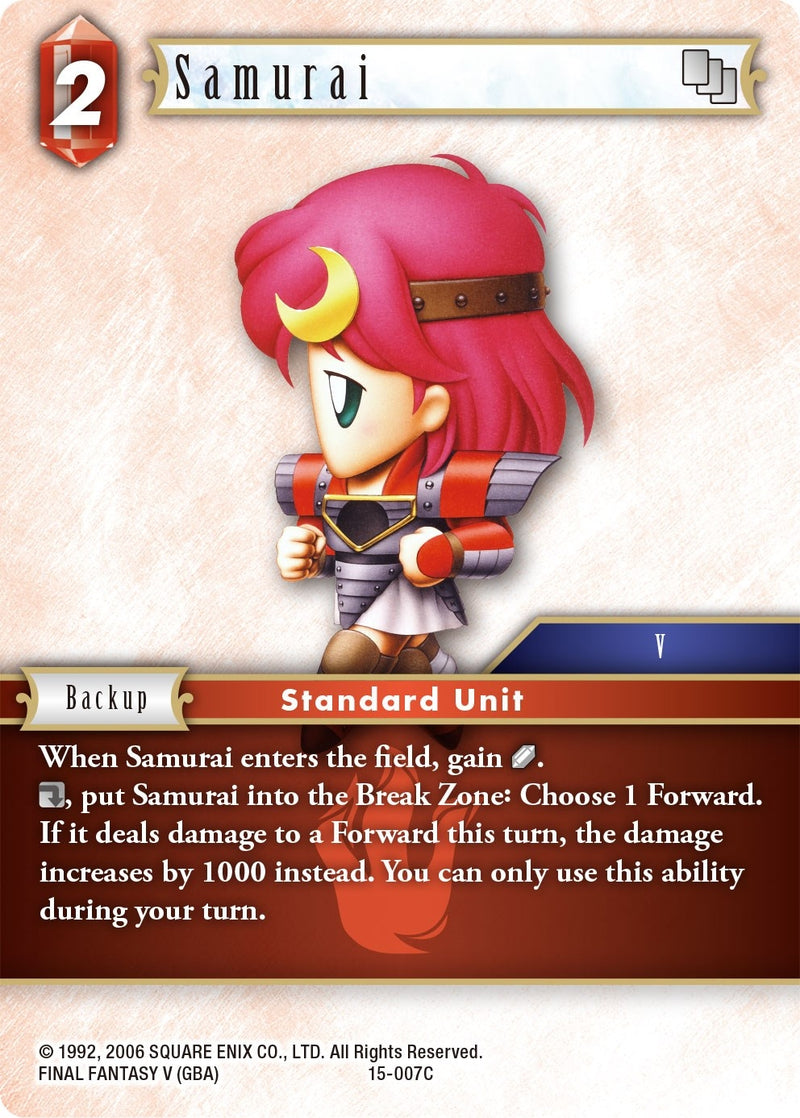 Samurai (15-007C) [15]