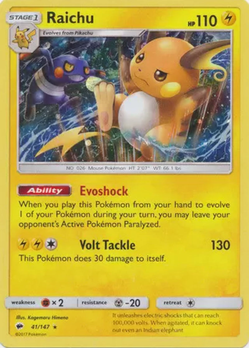Raichu 41 147 Cosmos Holo (041/147) [BLE]