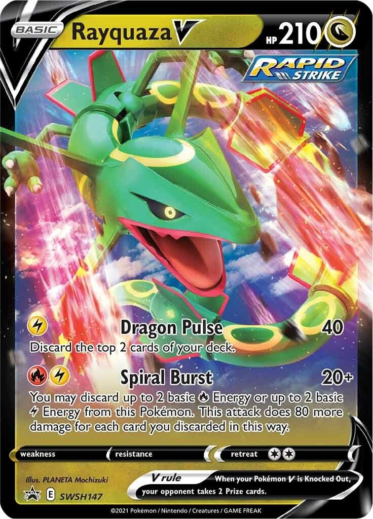Rayquaza V SWSH147 (SWSH147) [SWSD]