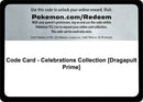 Code Card Celebrations Collection Dragapult Prime [CLB]