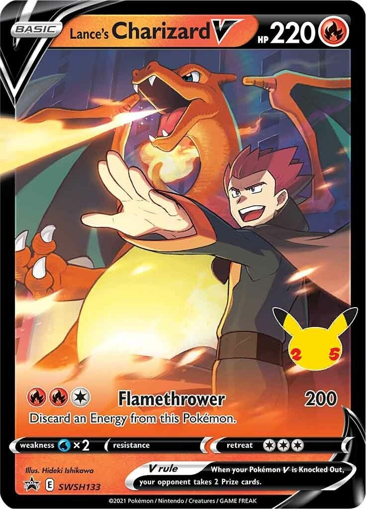 Lances Charizard V SWSH133 (SWSH133) [SWSD]