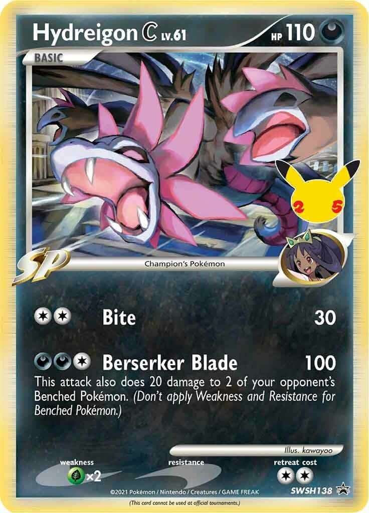Hydreigon C lv61 SWSH138 (SWSH138) [SWSD]