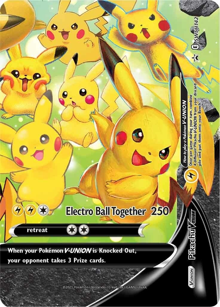 Pikachu V Union SWSH142 (SWSH142) [SWSD]