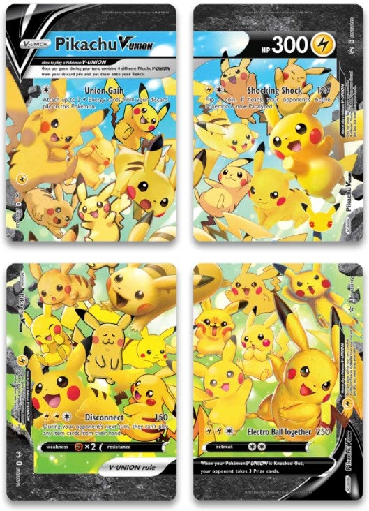 Pikachu V Union Set of 4 [SWSD]