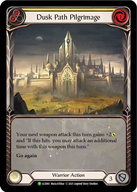 Image for Dusk Path Pilgrimage (Yellow) [Flesh and Blood: Promo Cards]